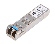 VS00590 GV-SFP Tranceiver LC10 Introduction
The SFP Transceiver is designed to plug into the SFP port of the GV-POE Switch and is the interface between the switch and optical fiber cables. This product complies with IEEE 802.3z 1000BaseSX/LX standards. The SFP Transceiver is a hot swappable device; you can add or remove the device without powering down.

 

 
Specifications
Model 	GV-LC10 	
Network Standard 	IEEE 802.3z 1000BaseLX 	
Wavelength 	1310 	
Media 	SMF 	
Distance 	10 um, 10 km (32808 ft) 	
TX Power (dBm) 	-9.5 ~ -3 
RX Sensitivity (dBm) 	Max. -20 	
Operating Temperature 	0 °C ~ 70 °C (32 °F ~ 158 °F)

  VS00590
